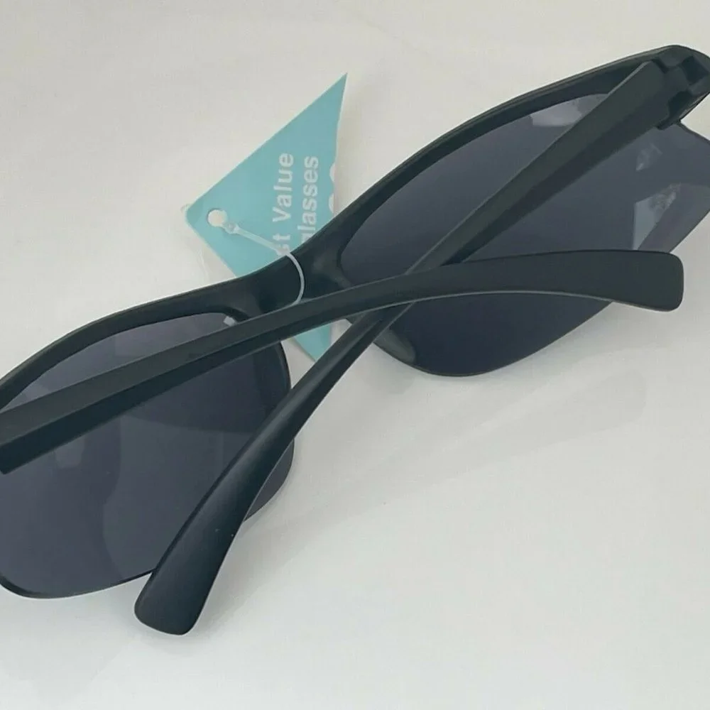 FWG Men Sunglasses Black Wrap Eye Wear UV protection RESILIENCE NS0917 Shades